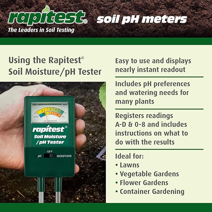 Luster Leaf Rapitest pH & Moisture Tester - Greenhouse Megastore
