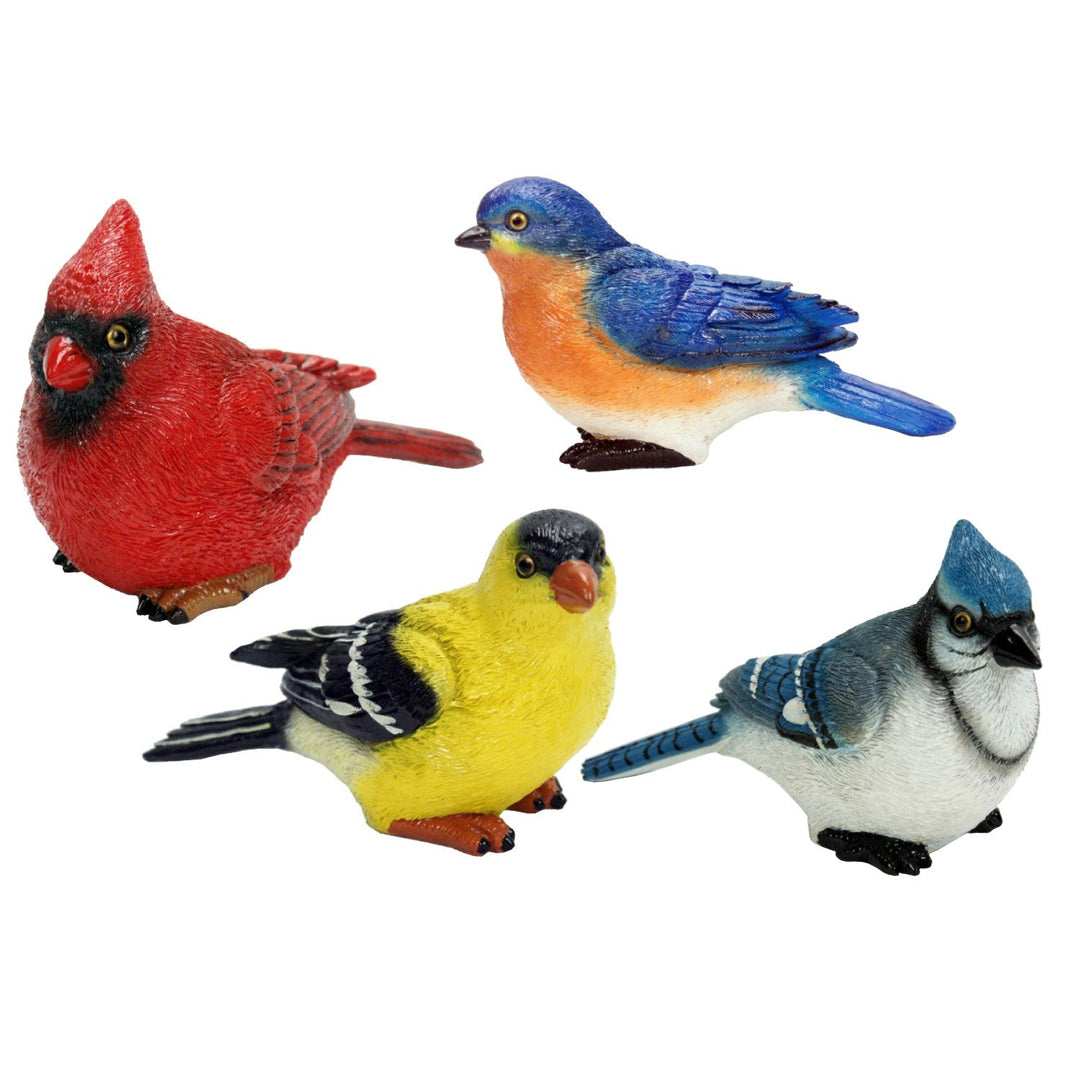 Michael Carr Designs™ 4 pc. Bird Statue Set - Greenhouse Megastore