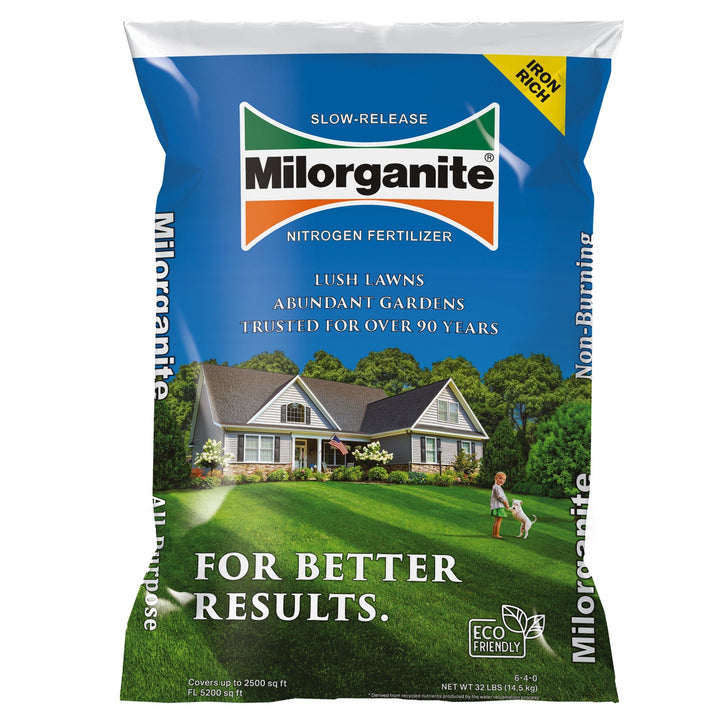 Milorganite All - Purpose Fertilizer 6 - 4 - 0 - Greenhouse Megastore