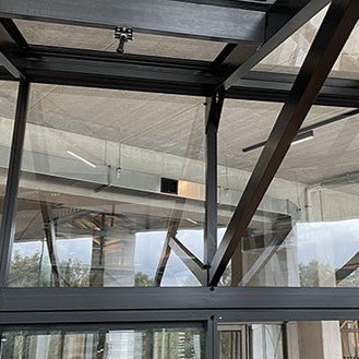 Modern Glass Greenhouse Kit with 4mm Tempered Glass and Aluminum Frame - Greenhouse Megastore