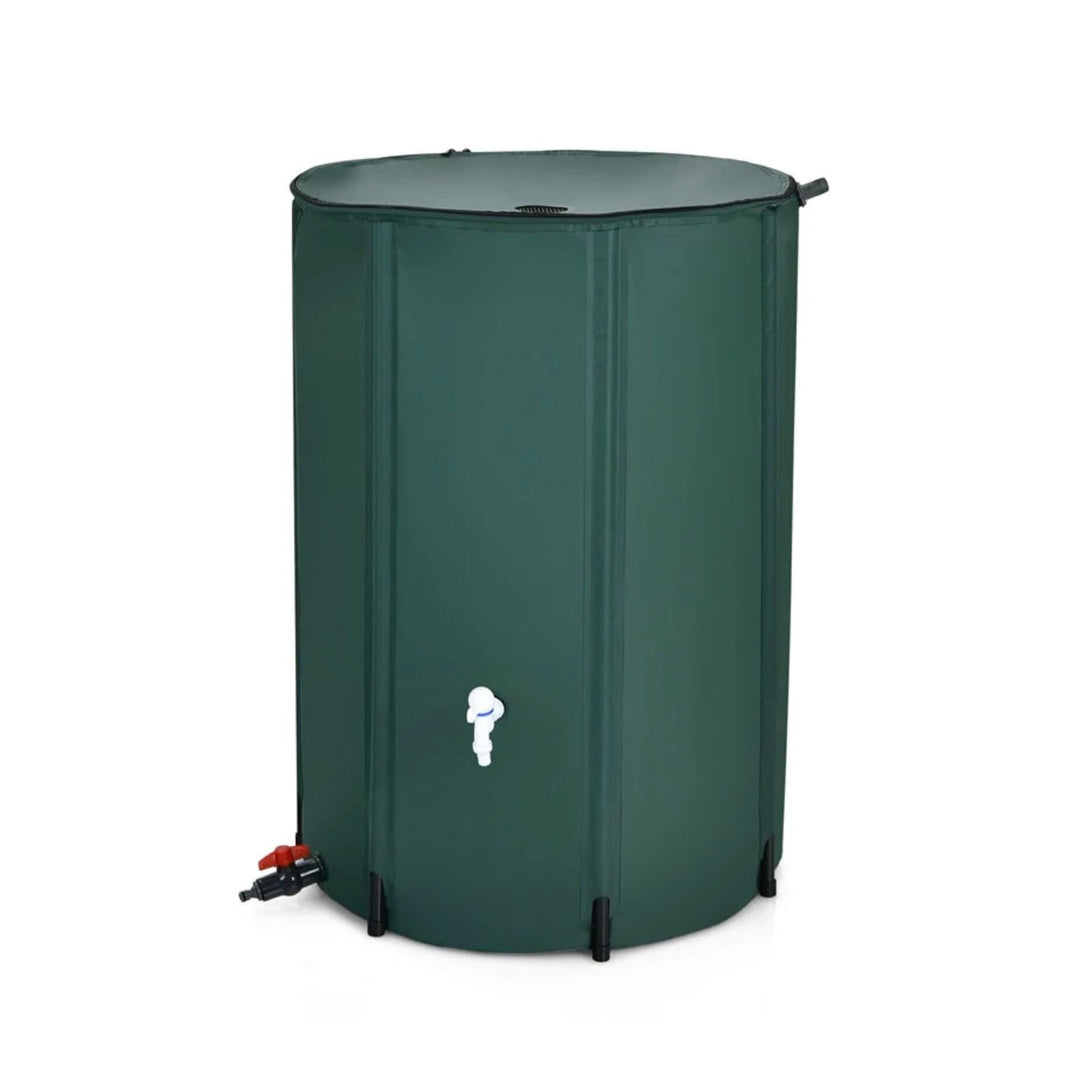 My ECO Barrel™ 132 Gallon Collapsible Soft - side Rainwater Harvesting Barrel - Greenhouse Megastore