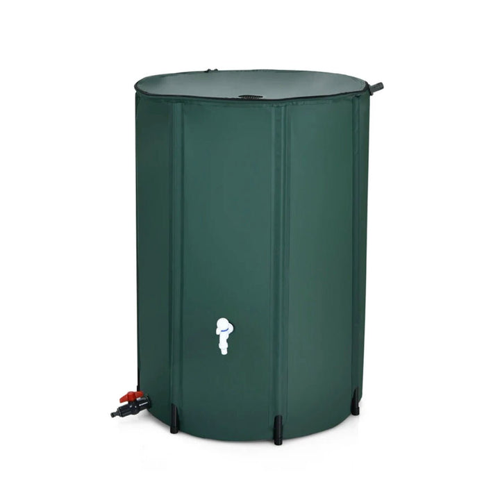 My ECO Barrel™ 132 Gallon Collapsible Soft - side Rainwater Harvesting Barrel - Greenhouse Megastore