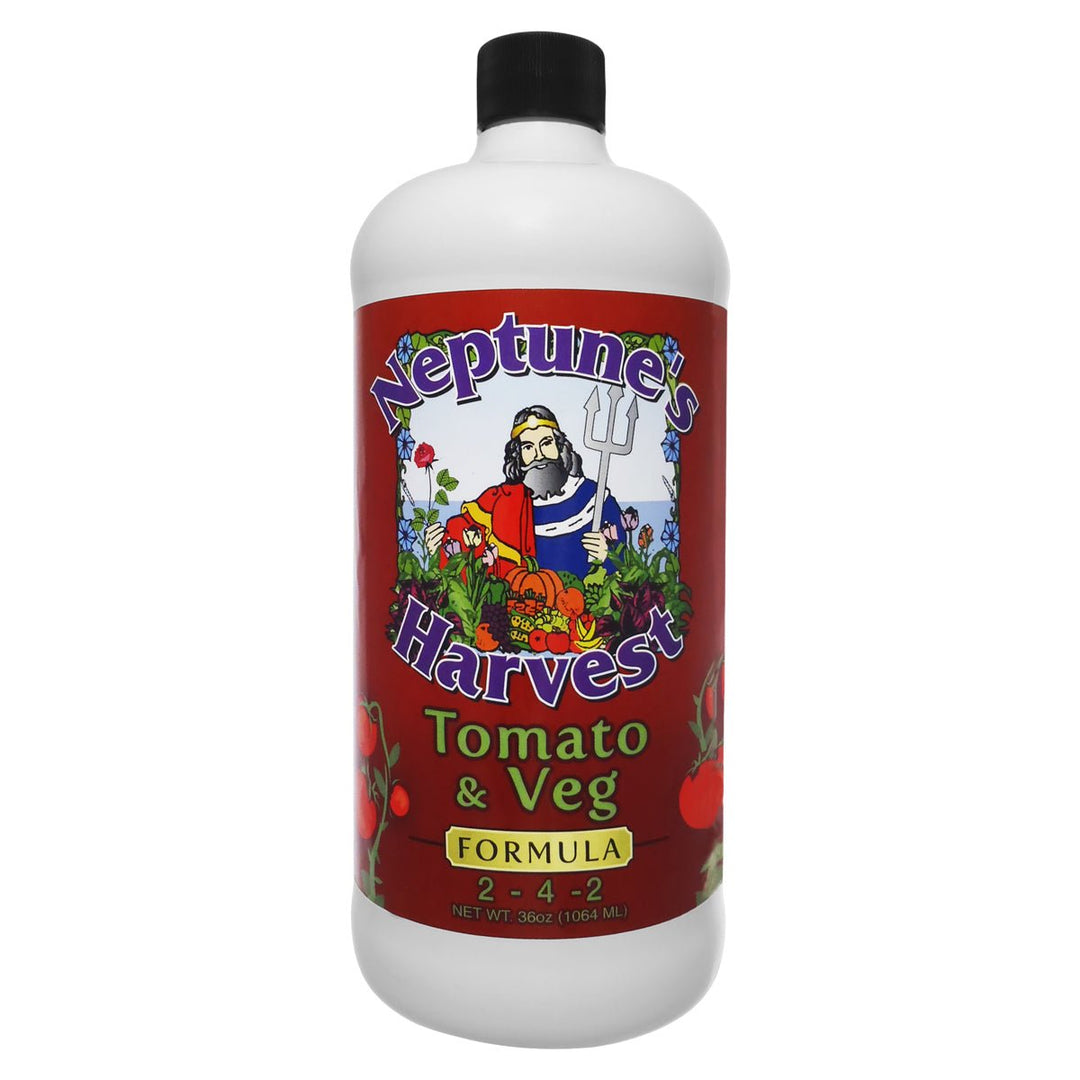 neptune plant fertilizer Neptune's Harvest Tomato & Vegetable Fertilizer