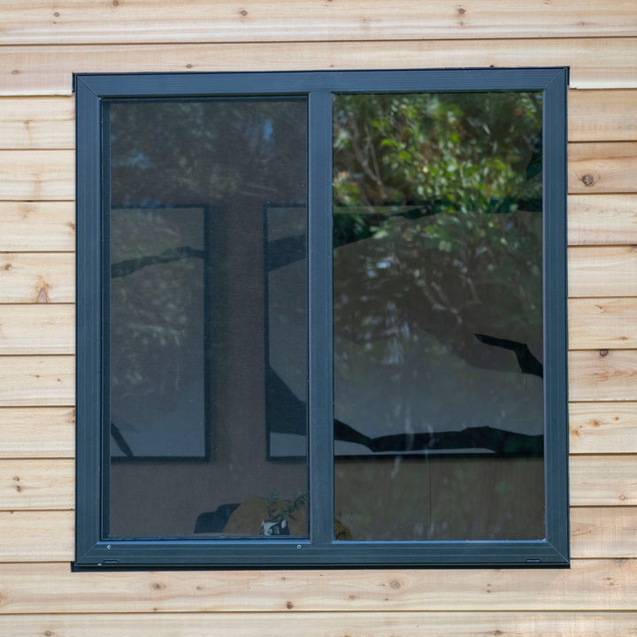Outdoor Living Today 12' x 8' Saltbox Studio Shed - Greenhouse Megastore