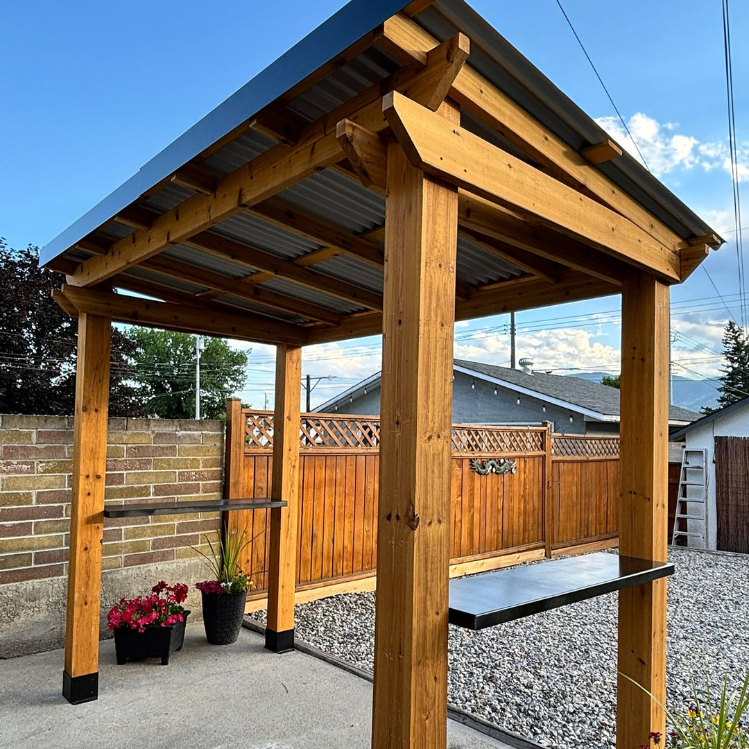 Outdoor Living Today Grill Gazebo 8x5 - Greenhouse Megastore