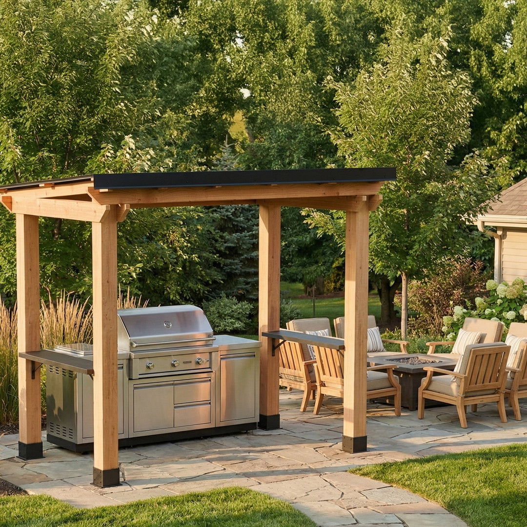 Outdoor Living Today Grill Gazebo 8x5 - Greenhouse Megastore