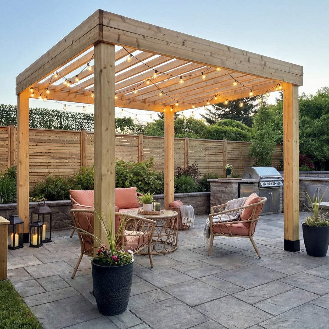 Outdoor Living Today Urban Escape Pergola 10x10 - Greenhouse Megastore