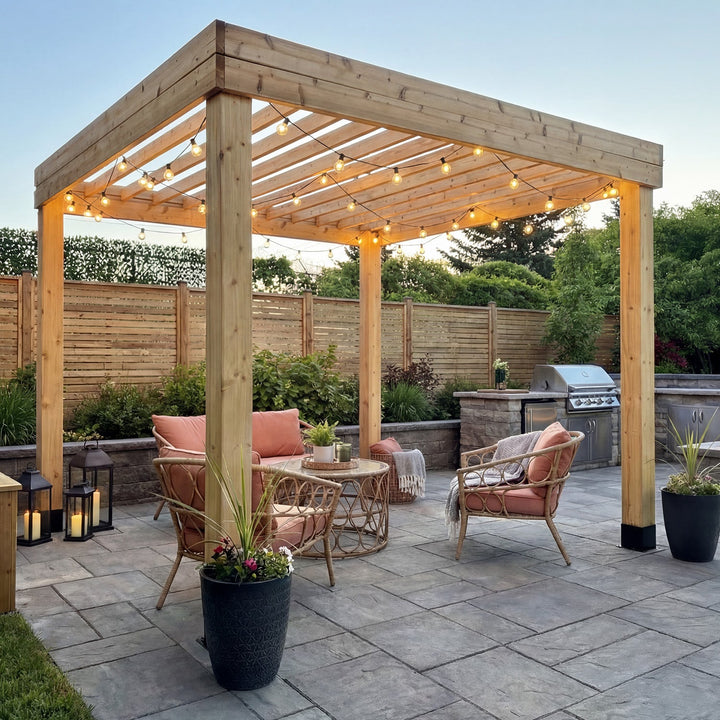 Outdoor Living Today Urban Escape Pergola 10x10 - Greenhouse Megastore