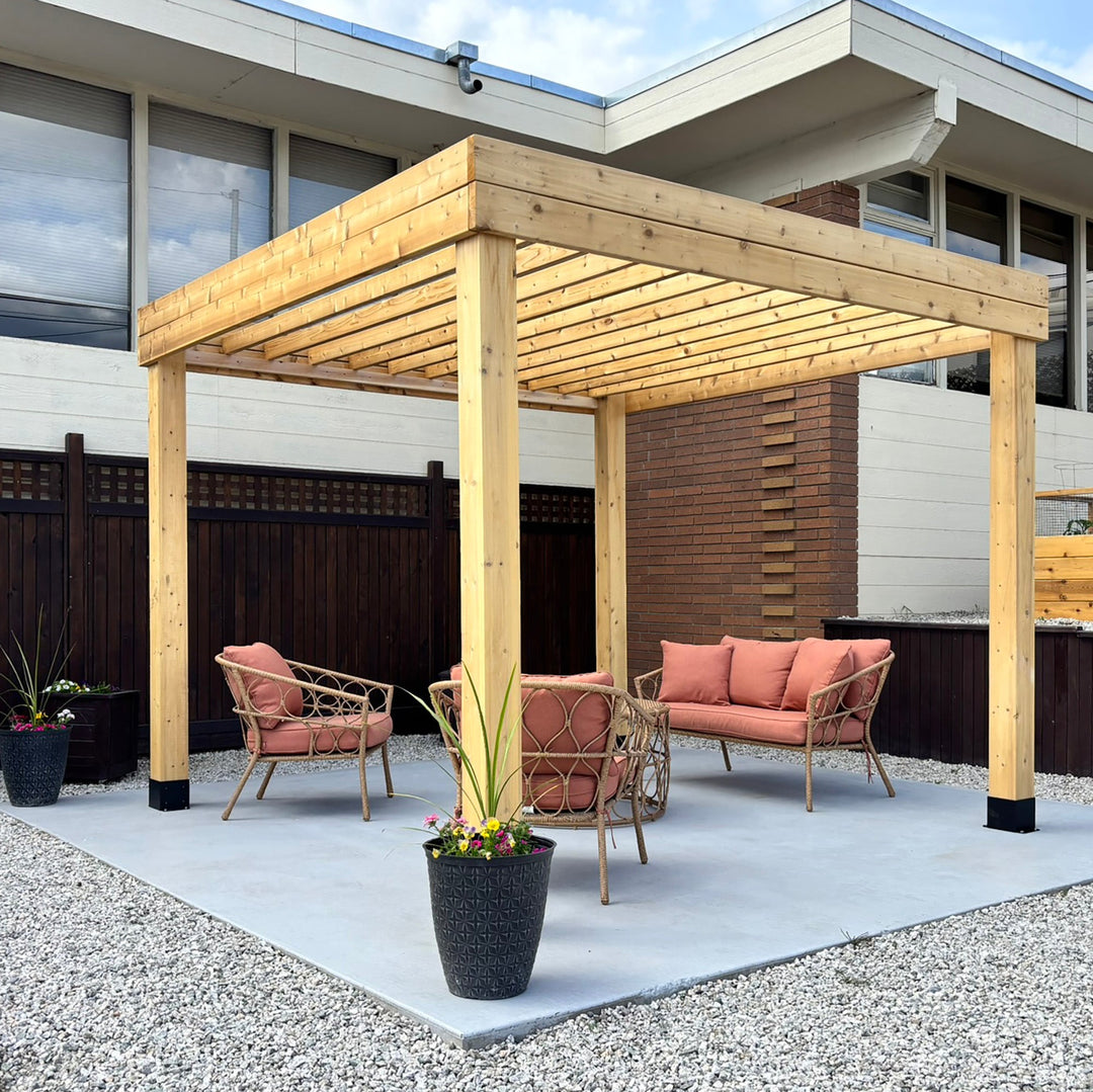 Outdoor Living Today Urban Escape Pergola 10x10 - Greenhouse Megastore