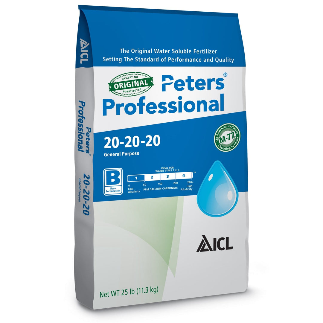 Peters Professional 25 lb. Bag 20-20-20 General Purpose Fertilizer - Greenhouse Megastore