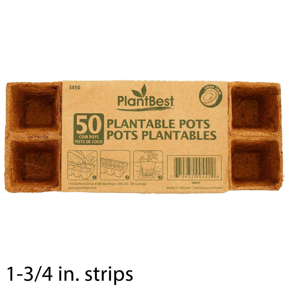 PlantBest™ Coir Pot Strips - Greenhouse Megastore