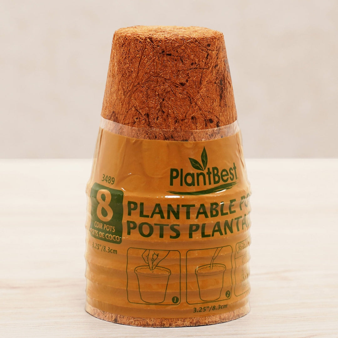 PlantBest™ Round Coir Pots - Greenhouse Megastore