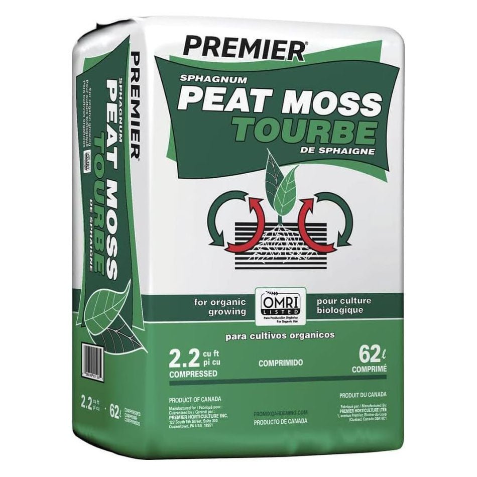 Premier Sphagnum Peat Moss - Greenhouse Megastore