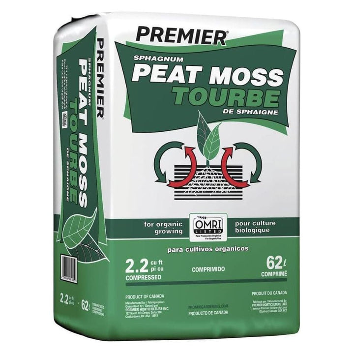 Premier Sphagnum Peat Moss - Greenhouse Megastore