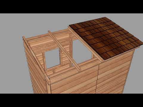 GardenSaver Lean-to Shed 8x4, Single Door