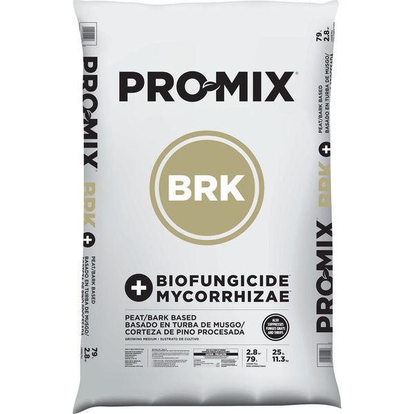PRO-MIX® BRK Biofungicide™ + Mycorrhizae™ Peat Bark Mix