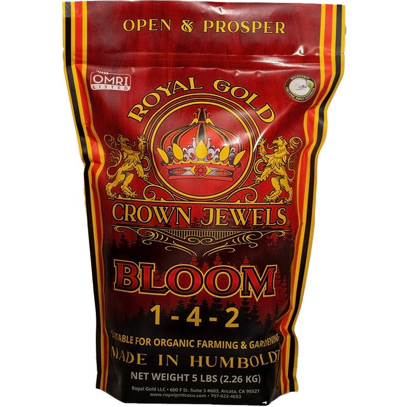 Royal Gold Crown Jewels 5 lb. Bag Bloom 1 - 4 - 2 - Greenhouse Megastore