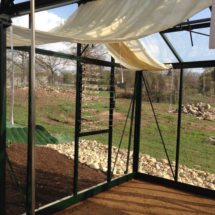 Royal Victorian Orangerie Greenhouse Kit 12 x 15 ft. with 4mm Tempered Glass Panels and Aluminum Frame - Greenhouse Megastore
