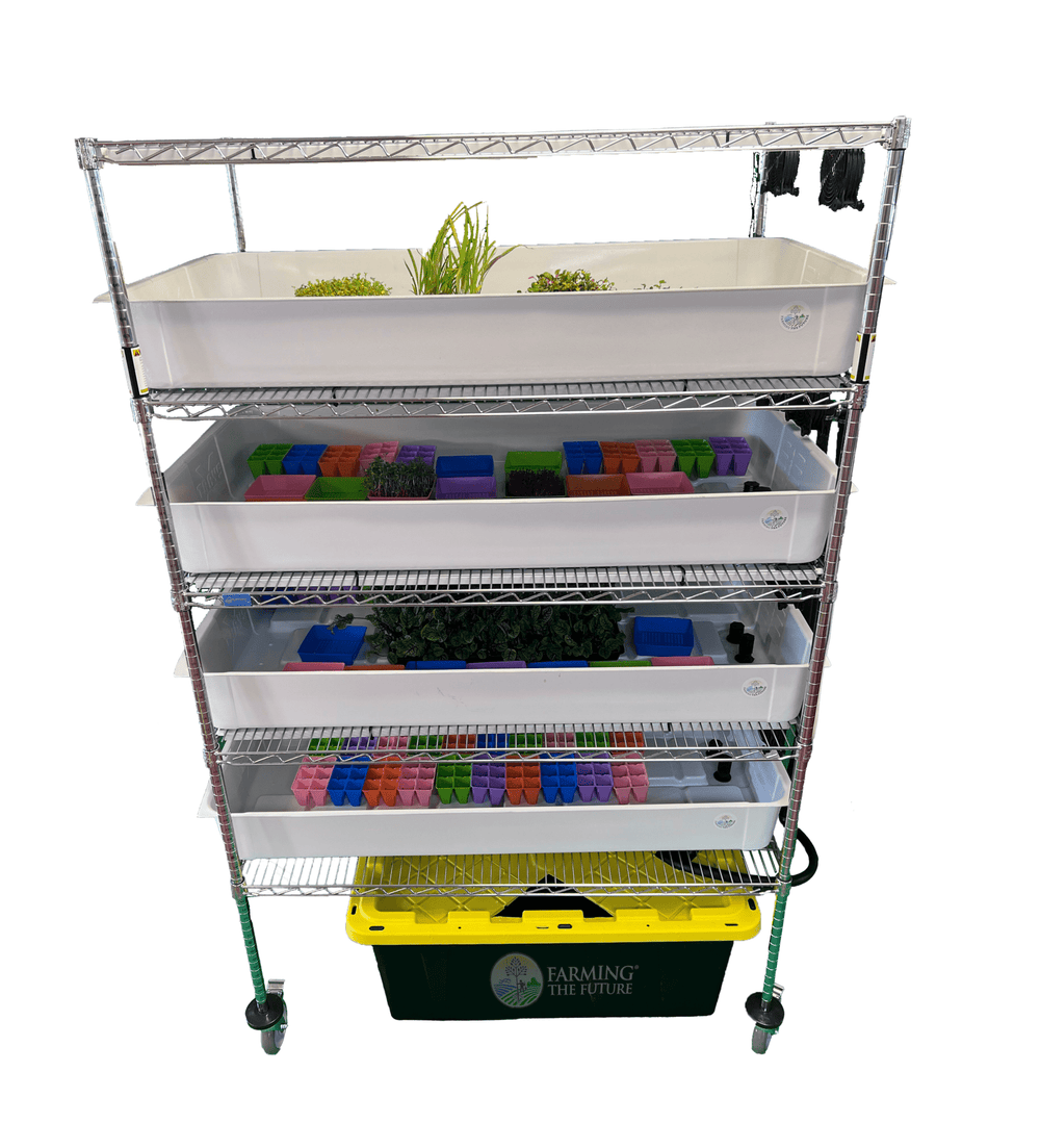 School Hydroponics System Grow Rack - STEM Education - Greenhouse Megastore