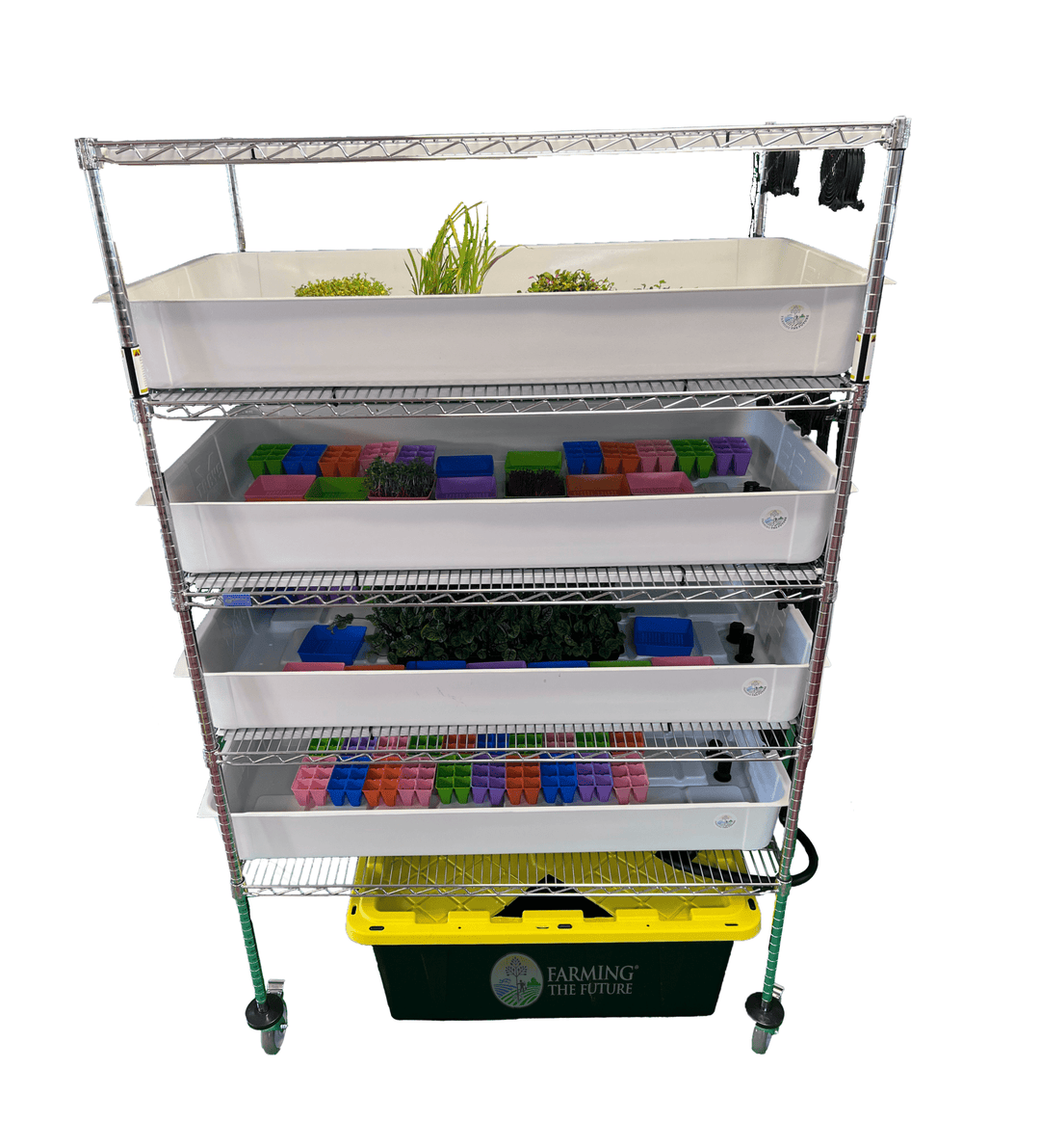 School Hydroponics System Grow Rack - STEM Education - Greenhouse Megastore