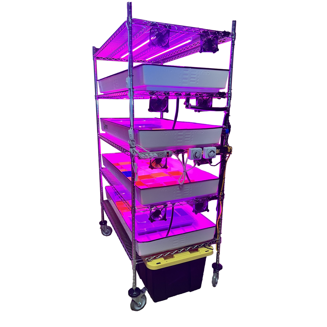 School Hydroponics System Grow Rack - STEM Education - Greenhouse Megastore