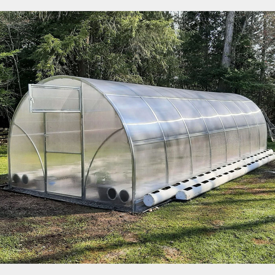 Sigma DIY Greenhouse Kit 10 x 26 ft. with 6mm Double - Wall Polycarbonate Panels and Galvanized Steel Frame - Greenhouse Megastore