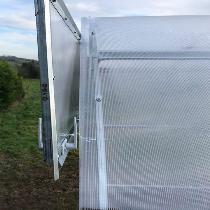Sigma DIY Greenhouse Kit 10 x 32 ft. with 6mm Double - Wall Polycarbonate Panels and Galvanized Steel Frame - Greenhouse Megastore