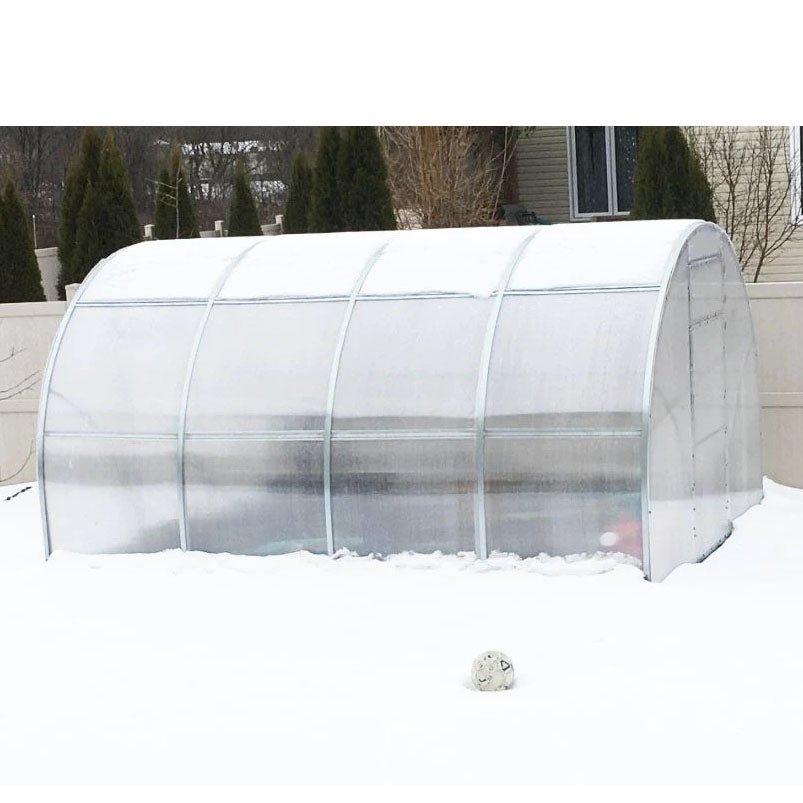 Sigma Urban DIY Greenhouse Kit 10 x 13 ft. with 6mm Double - Wall Polycarbonate Panels and Galvanized Steel Frame - Greenhouse Megastore