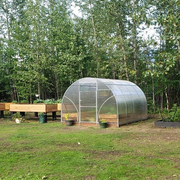 Sigma Urban DIY Greenhouse Kit 10 x 13 ft. with 6mm Double - Wall Polycarbonate Panels and Galvanized Steel Frame - Greenhouse Megastore