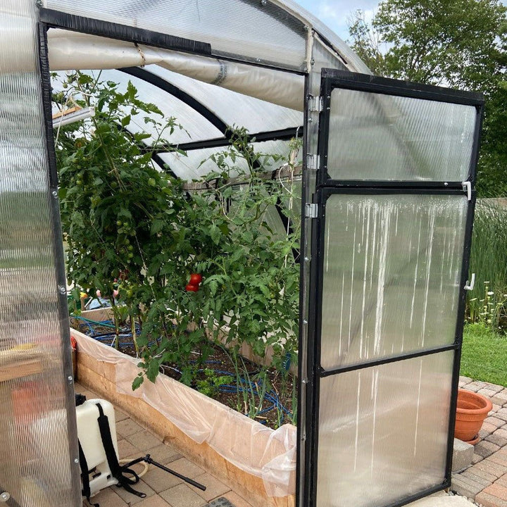 Sigma Urban DIY Greenhouse Kit 10 x 13 ft. with 6mm Double - Wall Polycarbonate Panels and Galvanized Steel Frame - Greenhouse Megastore