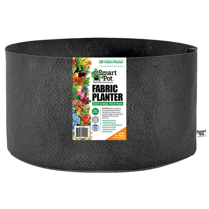 Smart Pot® Black Fabric Planters - 1 to 200 Gallon - Greenhouse Megastore