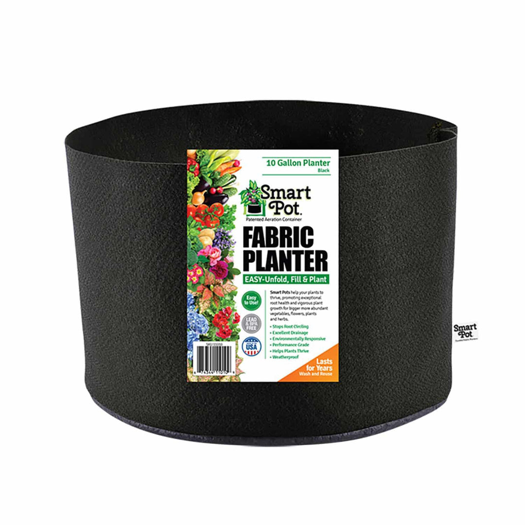 Smart Pot® Black Fabric Planters - 1 to 200 Gallon - Greenhouse Megastore