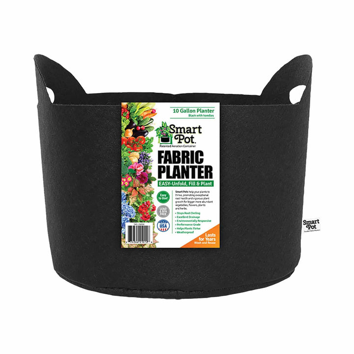 Smart Pot® Black Fabric Planters - 1 to 200 Gallon - Greenhouse Megastore