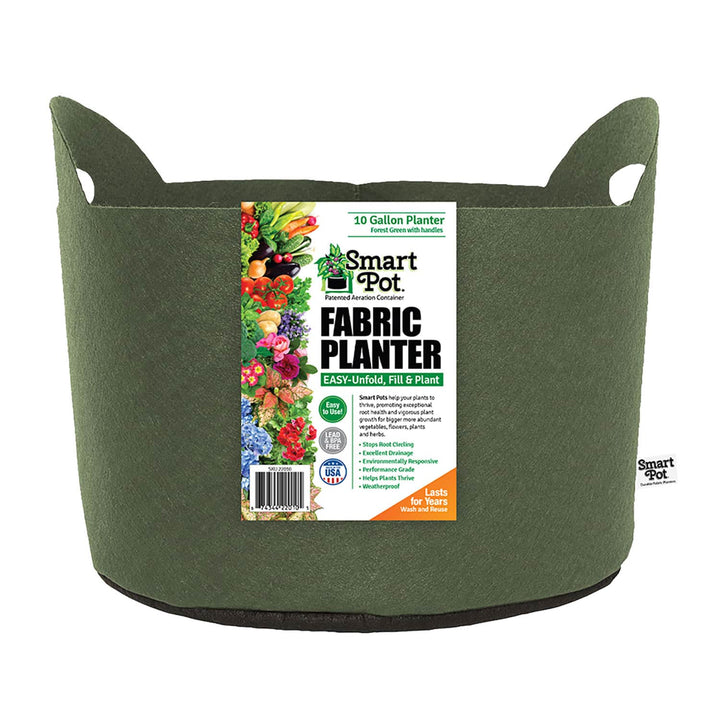 Smart Pot® Forest Green Fabric Planters - Greenhouse Megastore