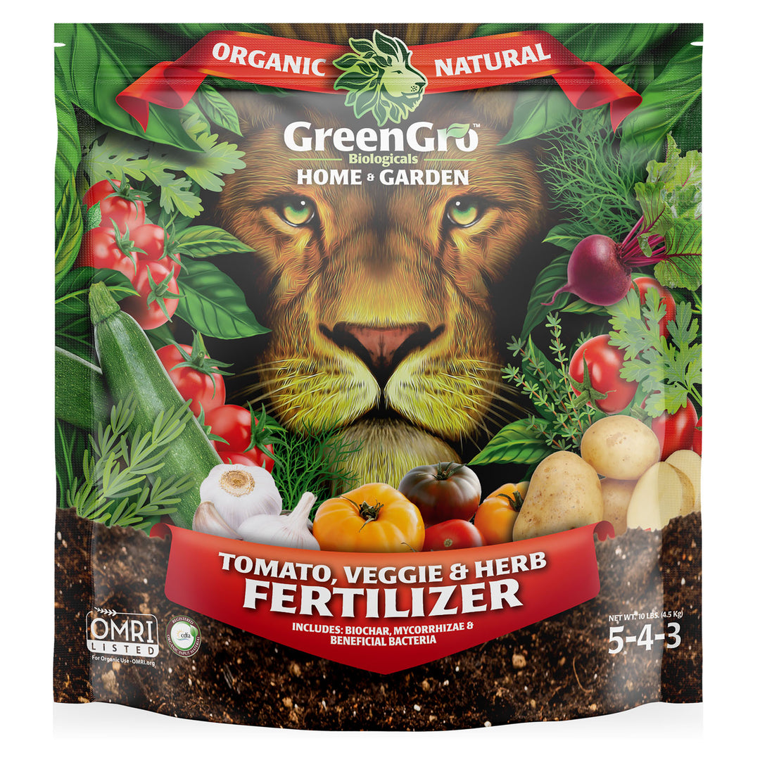 GreenGro Biologicals Home & Garden Tomato, Veggie & Herb Fertilizer