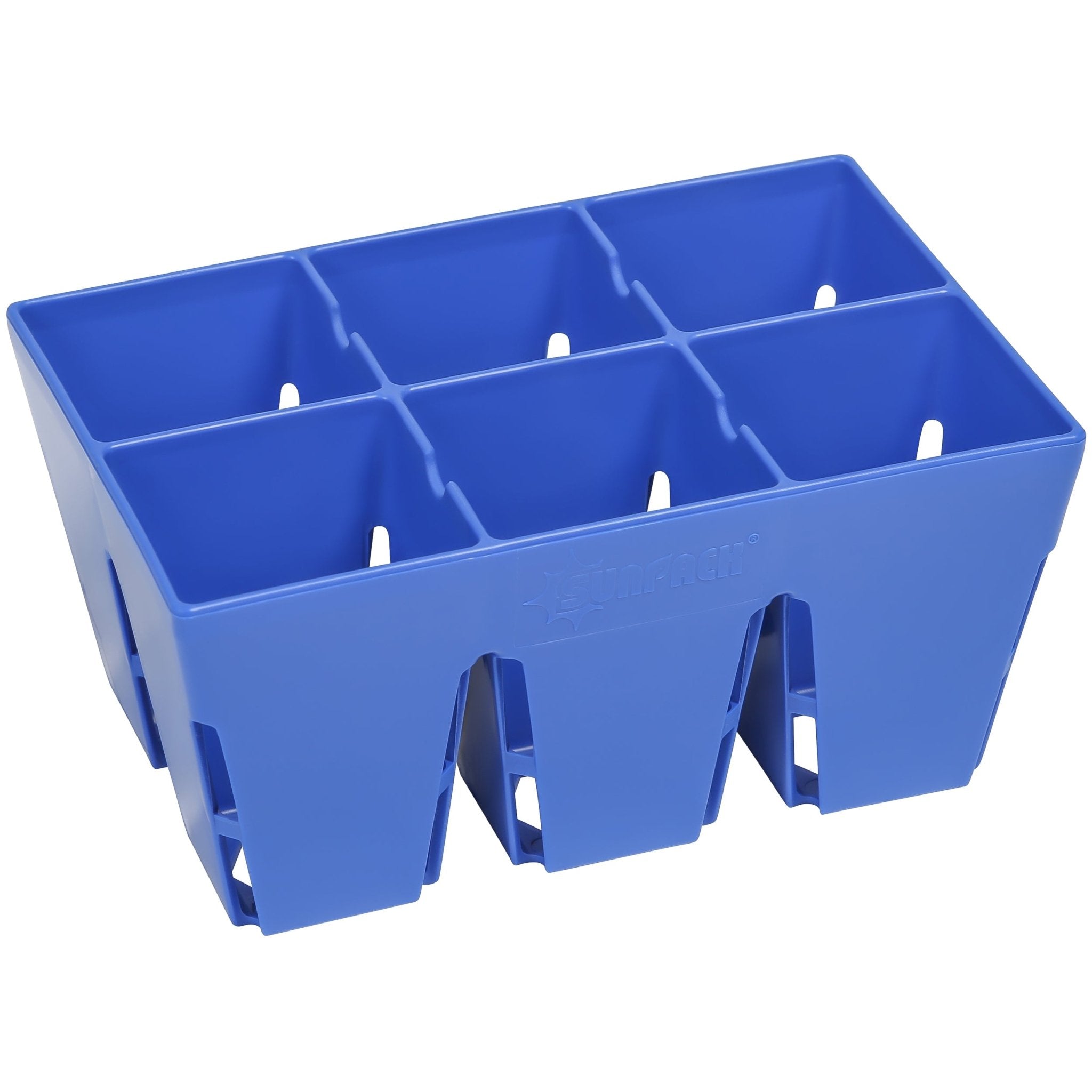 SUNPACK® 6-Cell MEGA Square Tray Inserts - Greenhouse Megastore