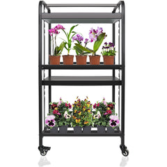 SUNPACK® LED 2-Tier Grow Light Garden Cart