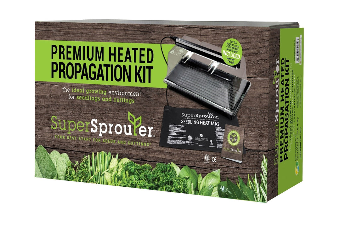 Super Sprouter® Premium Heated Propagation Kit - Greenhouse Megastore