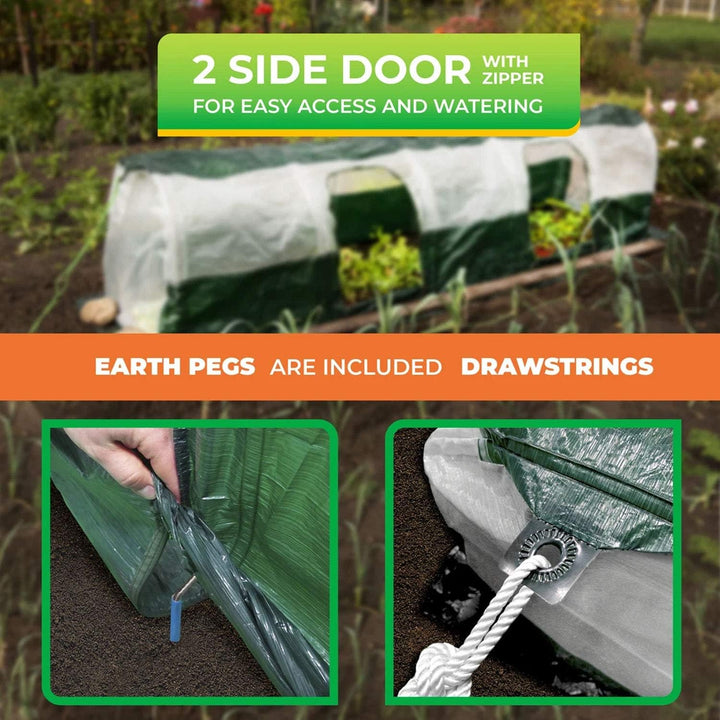 Superdome Premium Poly Tunnel - Greenhouse Megastore