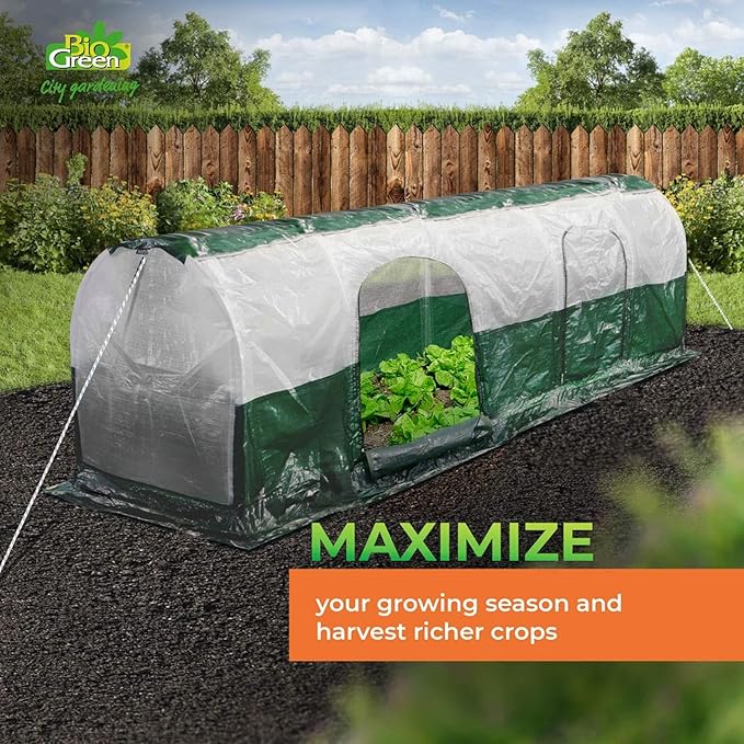 Superdome Premium Poly Tunnel - Greenhouse Megastore
