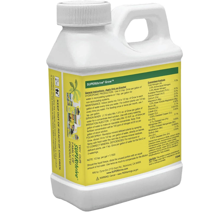 SUPERthrive® Grow™ 7-9-5 - Greenhouse Megastore