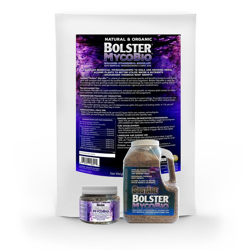 Sustane® 6 lb. Bolster® MycoBio™ Microbial Inoculum - Greenhouse Megastore