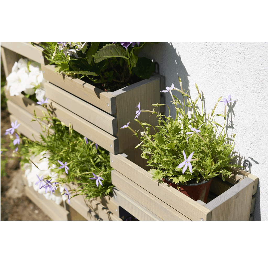 hanging plant bed Tierra Garden Tiered Hanging Garden Shelf Station