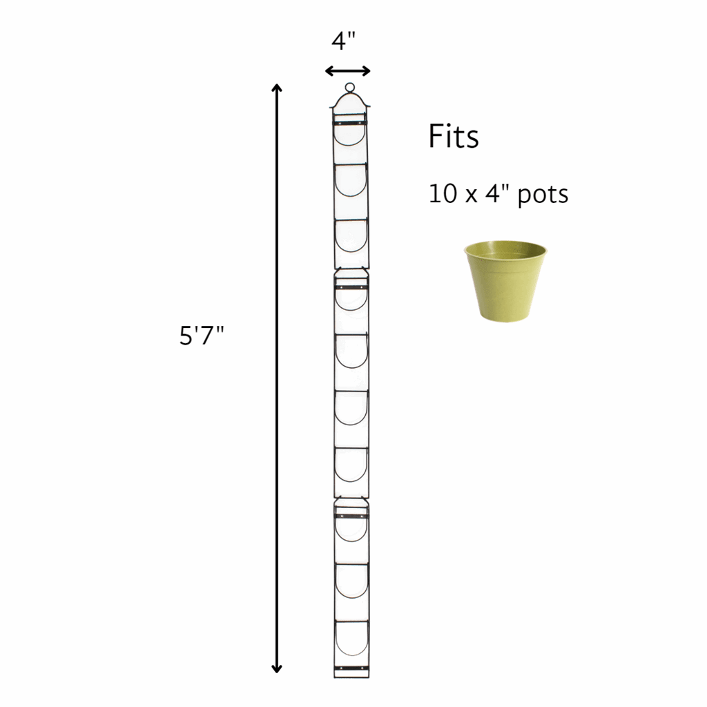Tierra Garden™ Tall Wall Plant Holder - Greenhouse Megastore