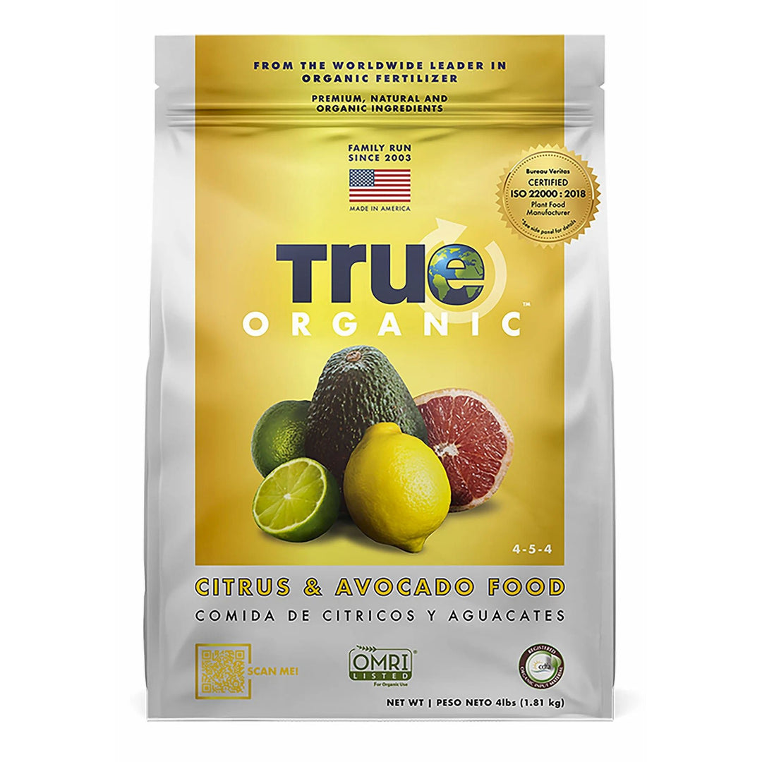 fertilizer for avocado plant True Organic 4 lb. Bag Citrus & Avocado Plant Food