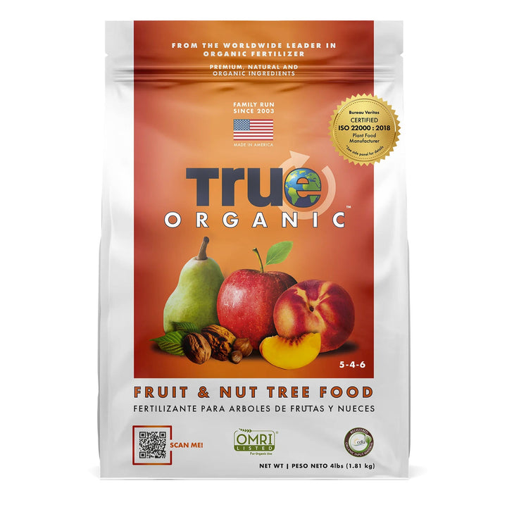True Organic 4 lb. Bag Fruit & Nut Tree Food - Greenhouse Megastore