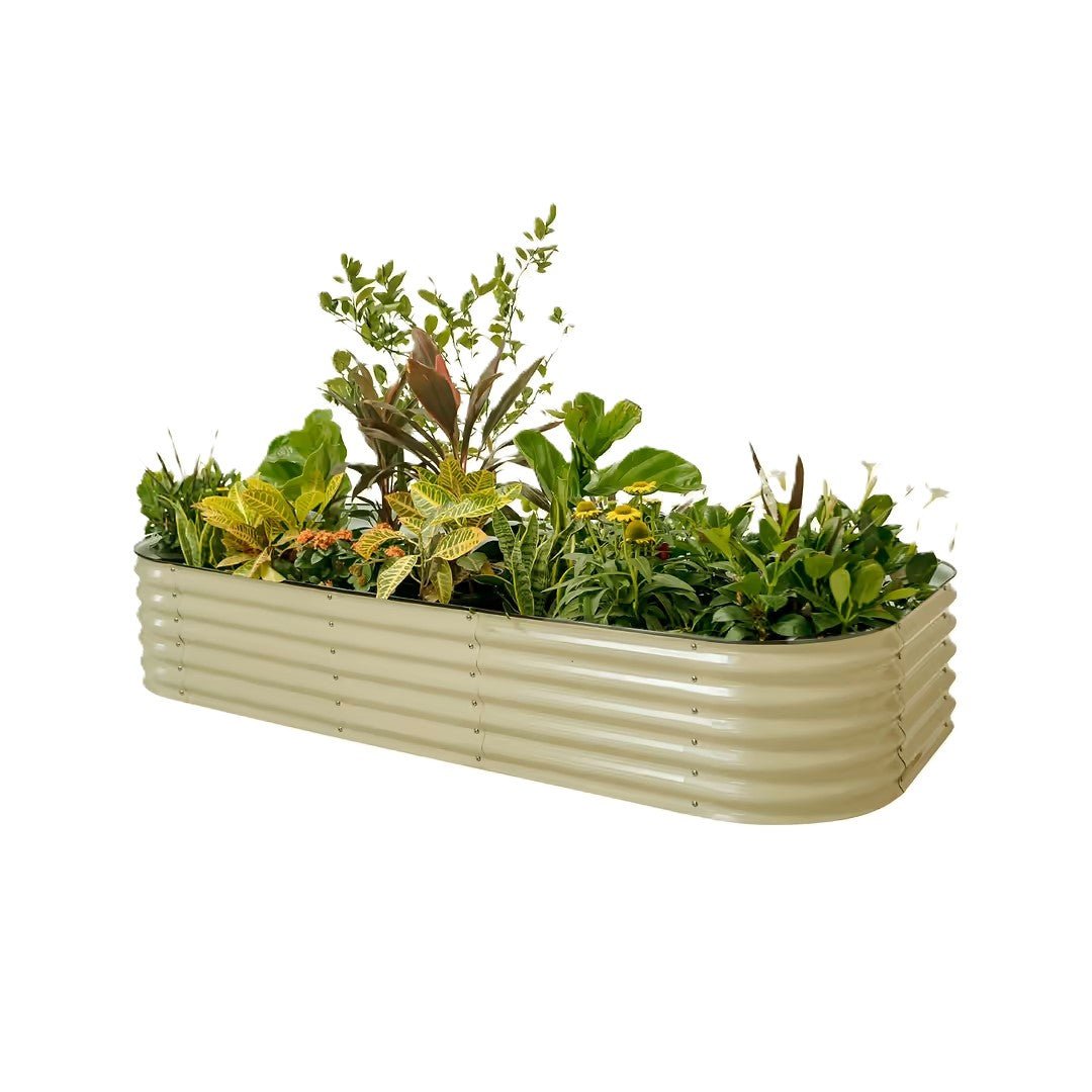 Vego Garden® 17" Tall Classic 10 In 1 Modular Metal Raised Garden Bed Kit - Greenhouse Megastore