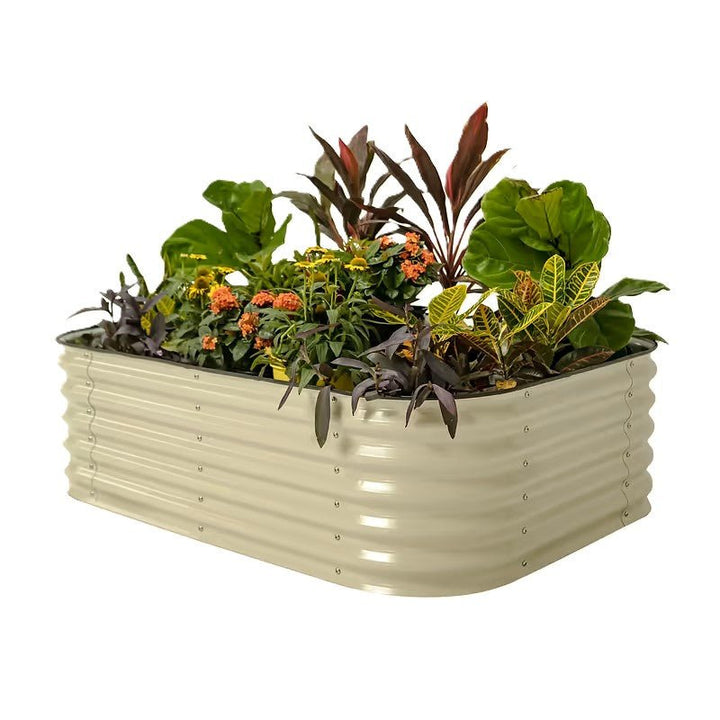 Vego Garden® 17" Tall Classic 6 In 1 Modular Metal Raised Garden Bed Kit - Greenhouse Megastore