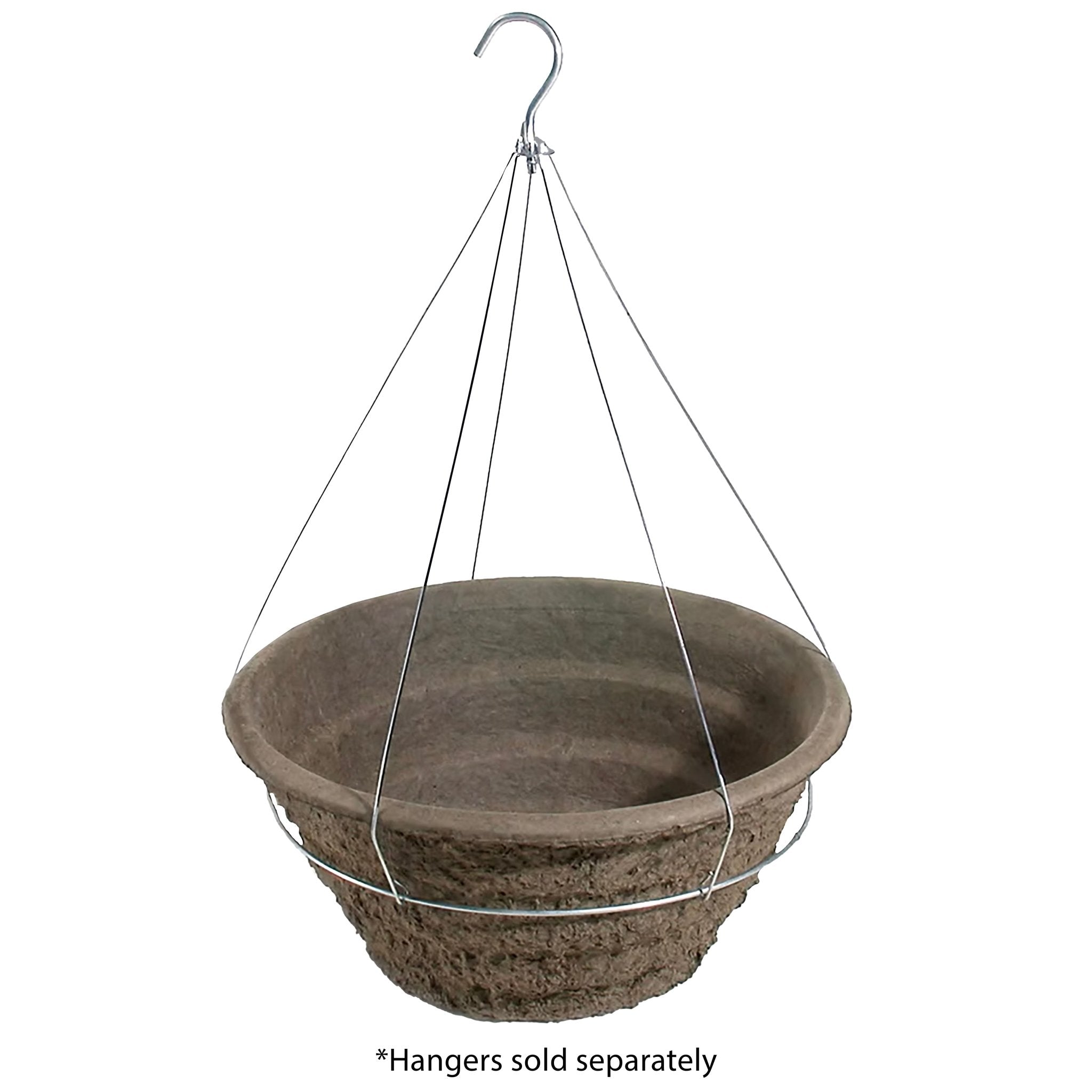 Western Pulp 17 in. Hanging Garden Basket – Greenhouse Megastore