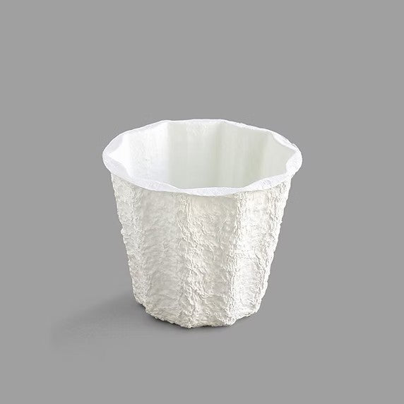 Western Pulp White Mache Floral Containers - Jardiniers - Greenhouse Megastore